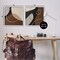 Stupell Industries Classic Abstract Neutral Shape 2 pc Framed Giclee Wall Art Set Design by Patricia Pinto